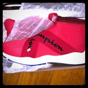 champion basketball shoes mens pink